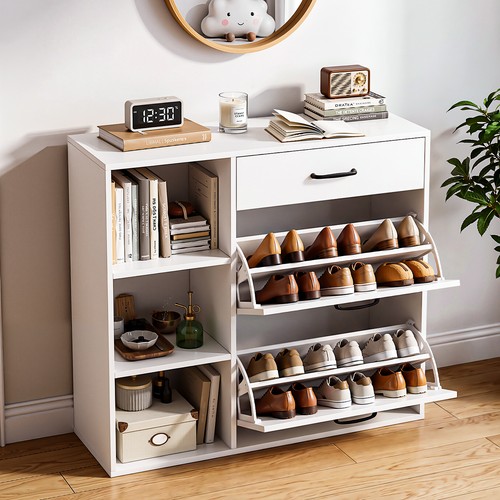 Shoe cabinet with - shoe,