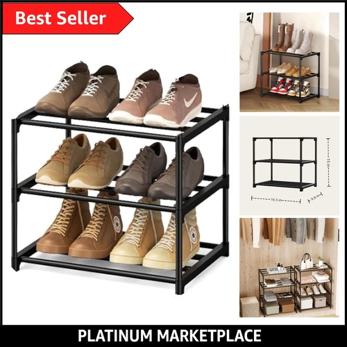 Tier shoe rack space - 3,
