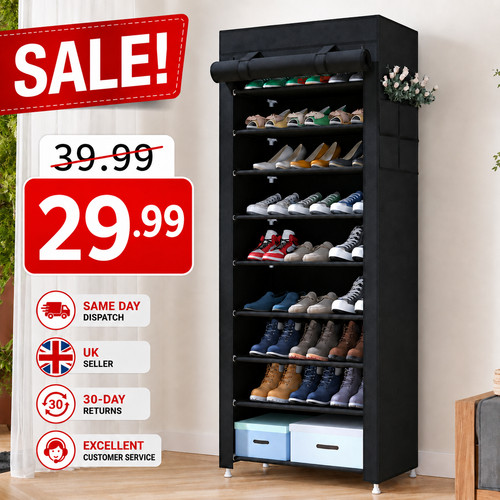 Tier shoes rack - shoes, storage