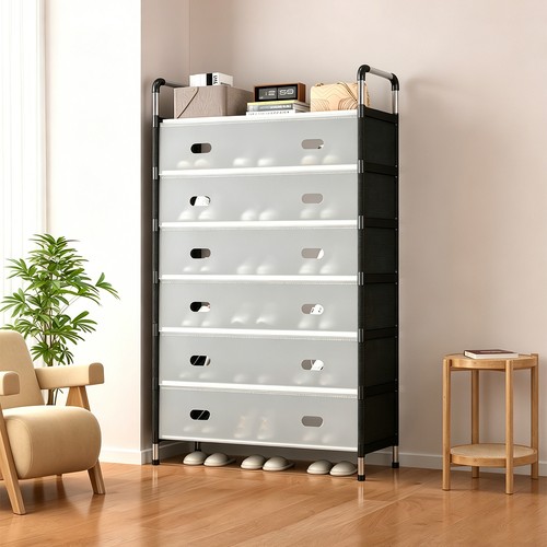 Tier shoe rack with - tier,