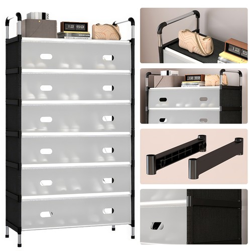 Tier dustproof shoe rack - 7,