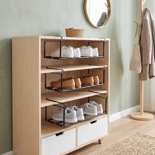 3pcs adjustable shoe rack - shoe,