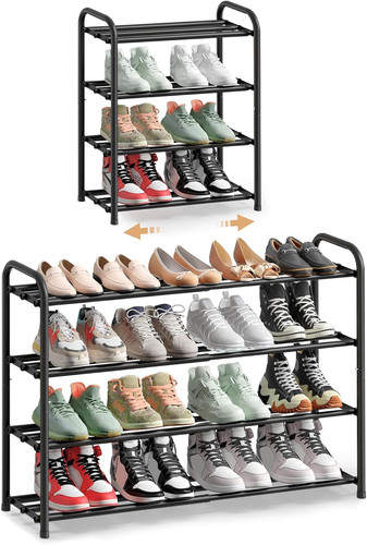 Expandable shoe rack - shoe, rack,