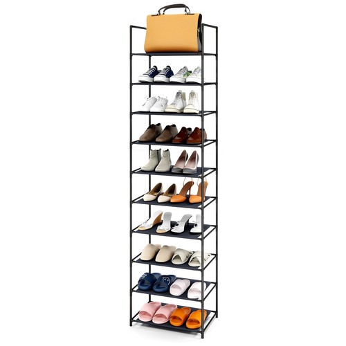Tier metal shoe rack - 10,