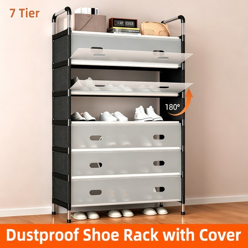 Freestanding 7tier shoe - freestanding,