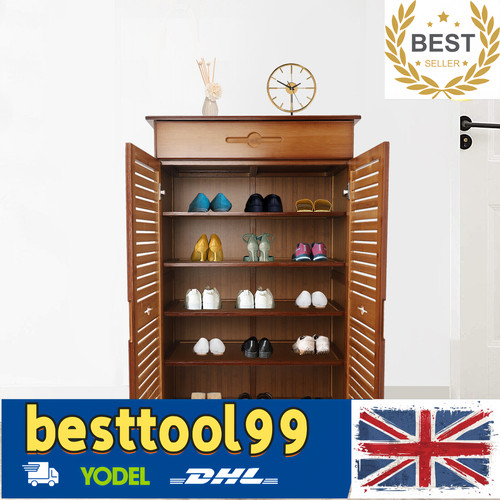 5tier dustproof shoe rack - dustproof,