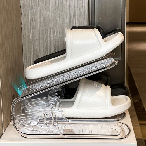 Space saving shoe - shoe, rack