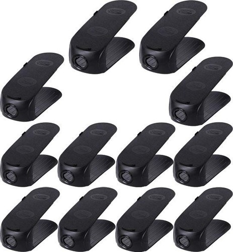 Adjustable shoe rack stackable - adjustable,